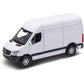 KiNSMART - Mercedes-Benz Sprinter UPS Edition Cargo Van, 1:48 O Scale Die Cast Metal Model Toy Van, Pull-Back Action