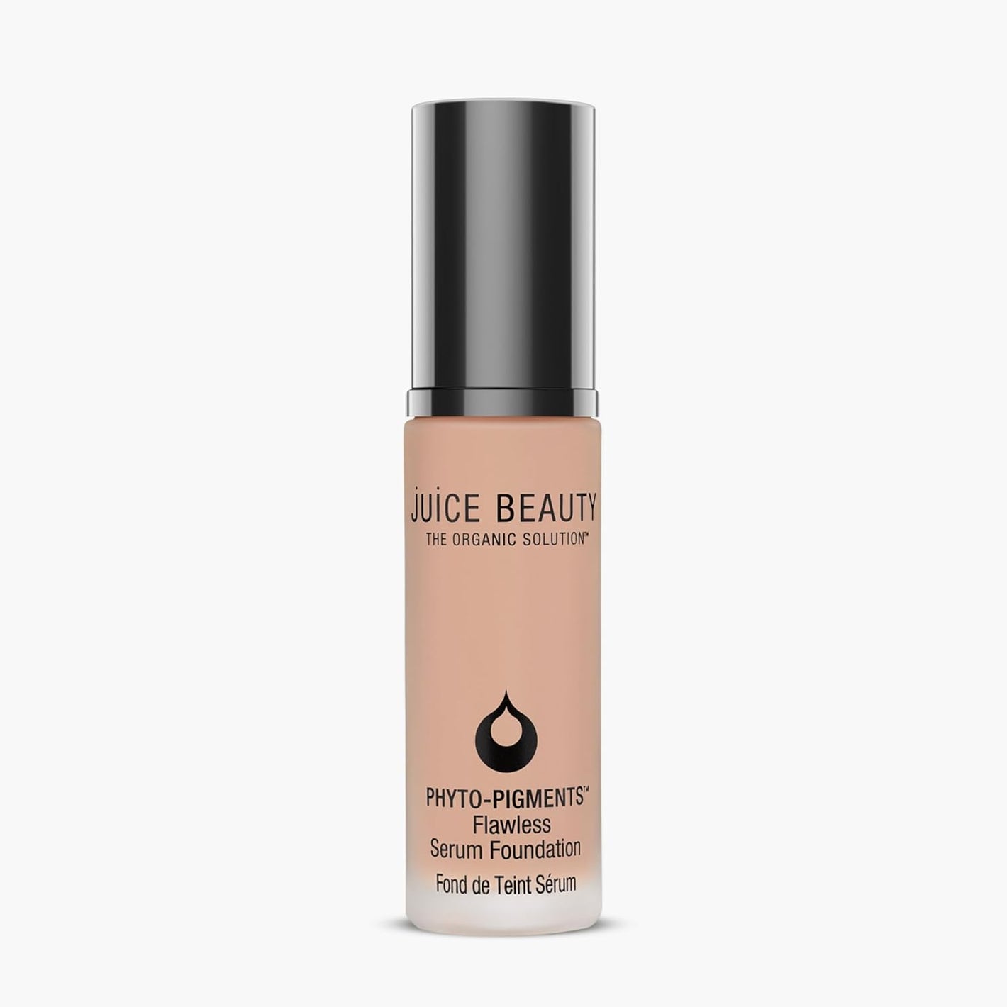 Juice Beauty Phyto-Pigments Flawless Serum Foundation - 08 Cream - 30 mL - Medium-to-Full, Long-Lasting Coverage - Reduces Look of Wrinkles + Pores - Vegan, Cruelty Free
