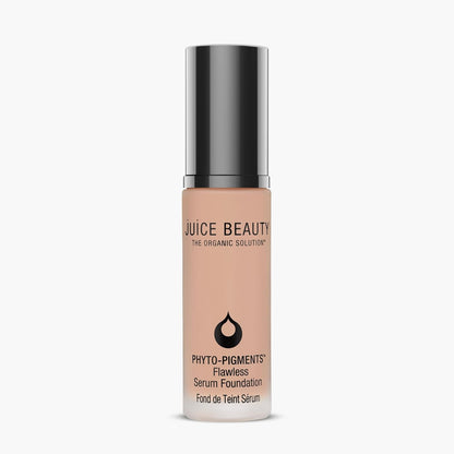 Juice Beauty Phyto-Pigments Flawless Serum Foundation - 08 Cream - 30 mL - Medium-to-Full, Long-Lasting Coverage - Reduces Look of Wrinkles + Pores - Vegan, Cruelty Free