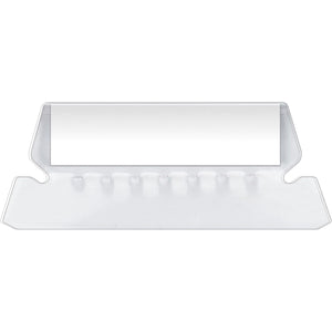 Pendaflex® Hanging File Folder Plastic Tabs, Clear, Pack Of 25