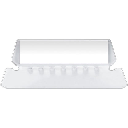 Pendaflex® Hanging File Folder Plastic Tabs, Clear, Pack Of 25