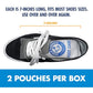 Buy now Arm & Hammer In-Shoe Odor Destroying Pouches, Shoe Deodorizer Insert for Reducing Odor and Absorbing Moisture, Smell Eliminator for All Footwear, Gym Bags and Work Boots (4 Pouches) at indiglob india