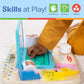 Buy now Melissa & Doug Wooden Work & Play Desktop Activity Board Infant and Toddler Sensory Toy - FSC-Certified at indiglob india