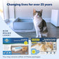 Buy now PetSafe ScoopFree Disposable Crystal Cat Litter Tray - Easy Cleaning Box - Refill Tray for Electric Litter Box - Fragrance Free - 4.3 lb Bags - 6 Pack at indiglob india