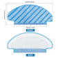 Buy now Ecovacs Deebot Washable Cloth Mop Pads for Ozmo T8 Series, T9, N8 Pro Plus, Yeedi Vac Max Replacement Parts at indiglob india
