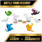 Buy now Bakugan Evolutions Genesis Collection Pack - 2 Light Up Action Figures, 4 Exclusive Bakugan, 2 Nanogan, 8 Cards, 4 BakuCores - Kids Toys for Boys Ages 6 and Up at indiglob india