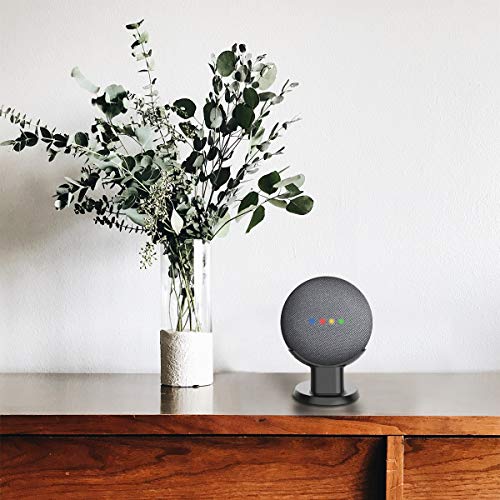 Buy now SPORTLINK Pedestal for Nest Mini (2nd Gen) and Google Home Mini (1st Generation) Improves Sound Visibility and Appearance - A Must Have Mount Holder Stand for Nest Mini (2nd Gen)/ Google Mini (Black) at indiglob india