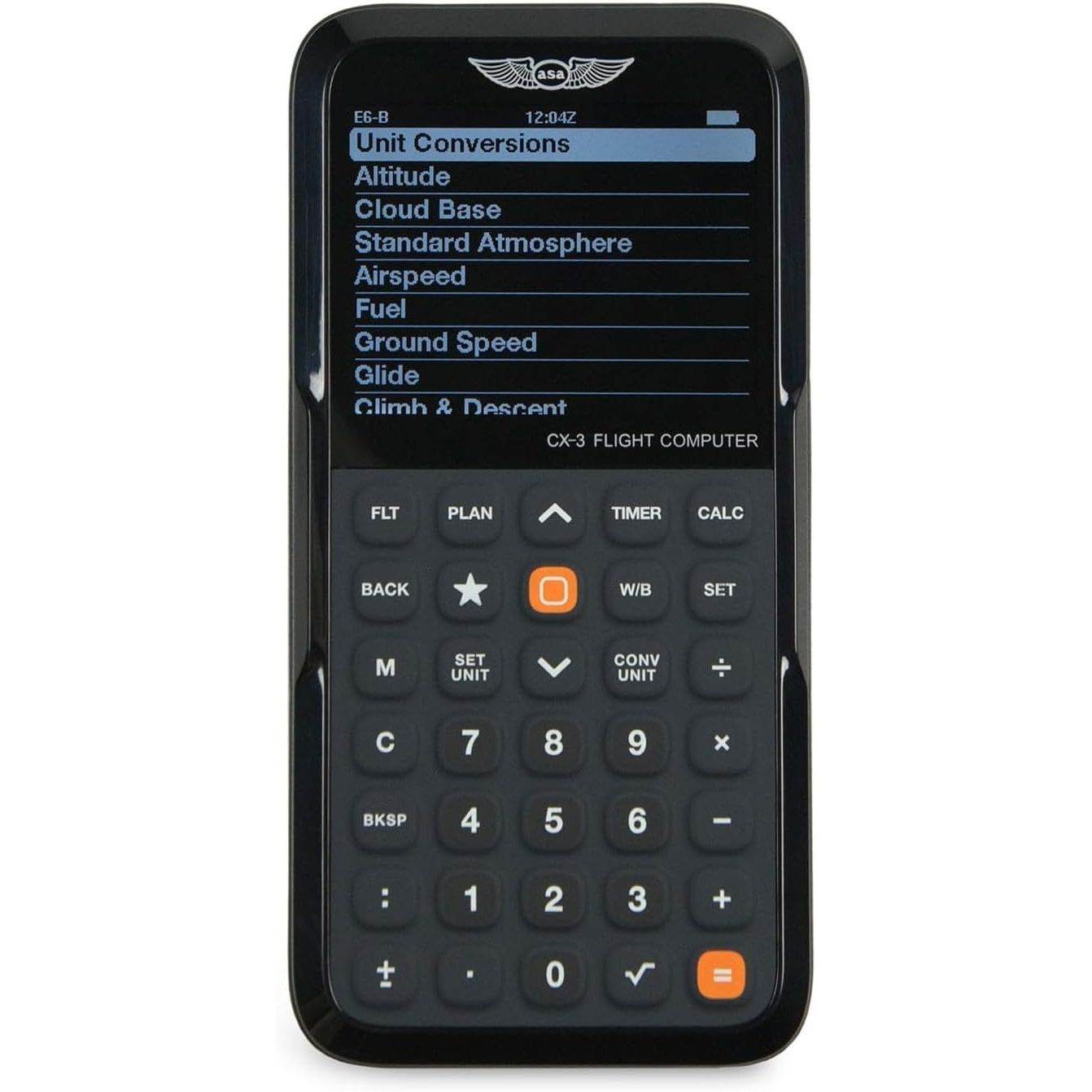ASA CX-3 Flight Computer – Advanced Electronic E6B for Accurate Flight Planning and FAA Exam Preparation - My Store