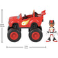 Fisher-Price Blaze and The Monster Machines Toy Truck & Figure Set, Blaze & AJ, Preschool Racing Play Ages 3+ Years