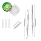 (30+2) Pack Ingrown Toenail Correction Treatment Kit, 30PCS Ingrown Toenails Corrector Strips Brace Ingrown Toenail Pedicure Tool Toenail Correction Patch with 2PCS Ingrown Toenails Lifter and File