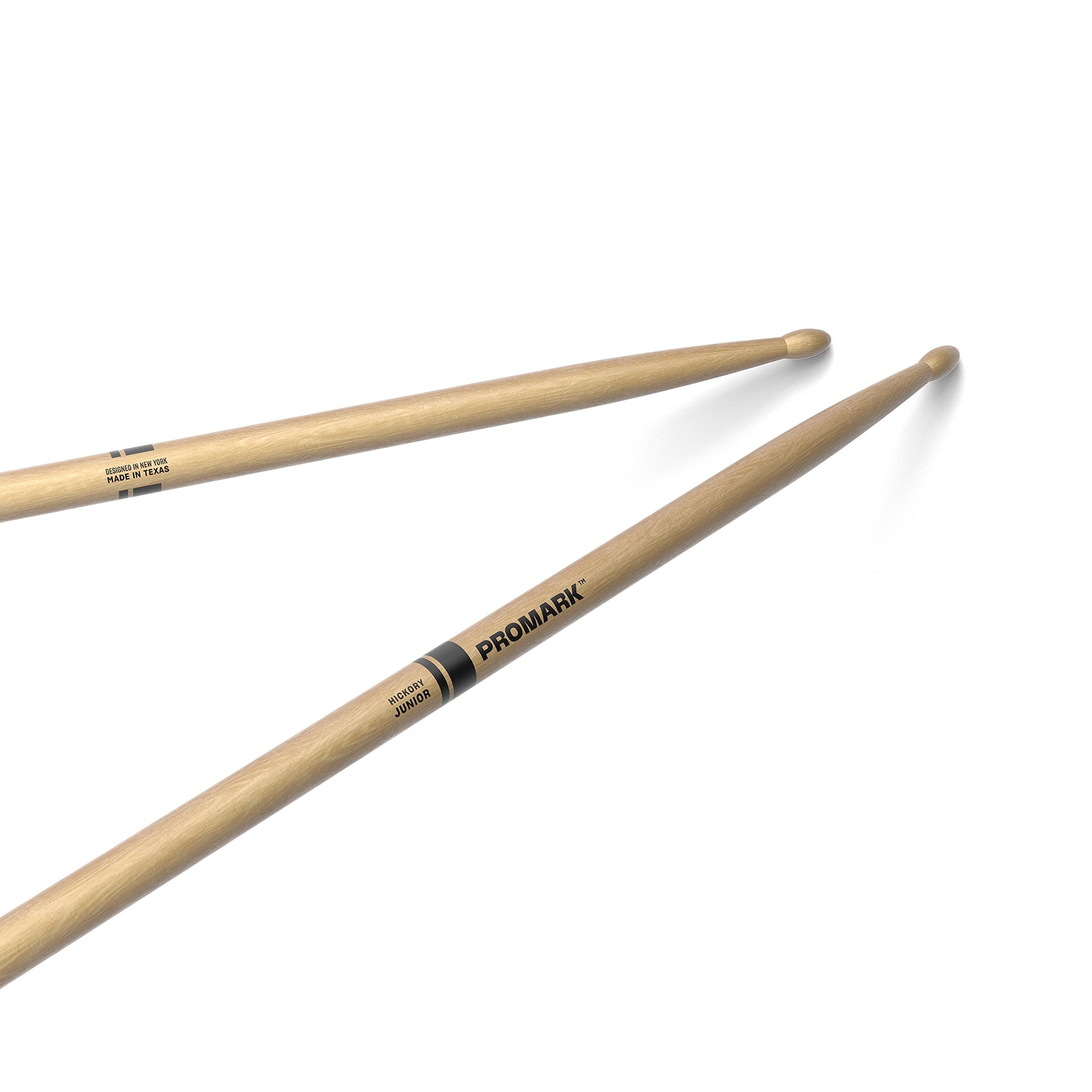 Buy now ProMark Rebound 5A Long Hickory Drumsticks, Acorn Wood Tip, 1 Pair Junior 7A One Pair Lacquer, Wood Tip at indiglob india