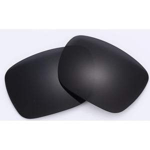 Polarized Replacement Lenses for Oakley Holbrook OO9102 Sunglasses Glass Frames (Black Iridium)