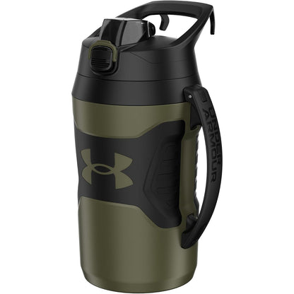 Under Armour Half Gallon Water Bottle Insulated, 64oz Insulated Water Bottle with Handle, Sports Water Jug, Fence Hook, Leak Resistant, for Baseball, Football & More