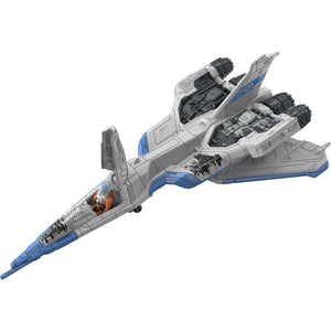 Mattel Disney Pixar Lightyear Vehicle Toy Pack with 2 Spaceships & Buzz Lightyear Figure, Hyperspeed Series with XL-01 & XL-15