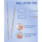 Buy now MORGLES 6 Pcs Ingrown Toenail Tool, Toenail File and Lifter, Professional Surgical Grade Under Nail Cleaner Tools at indiglob india
