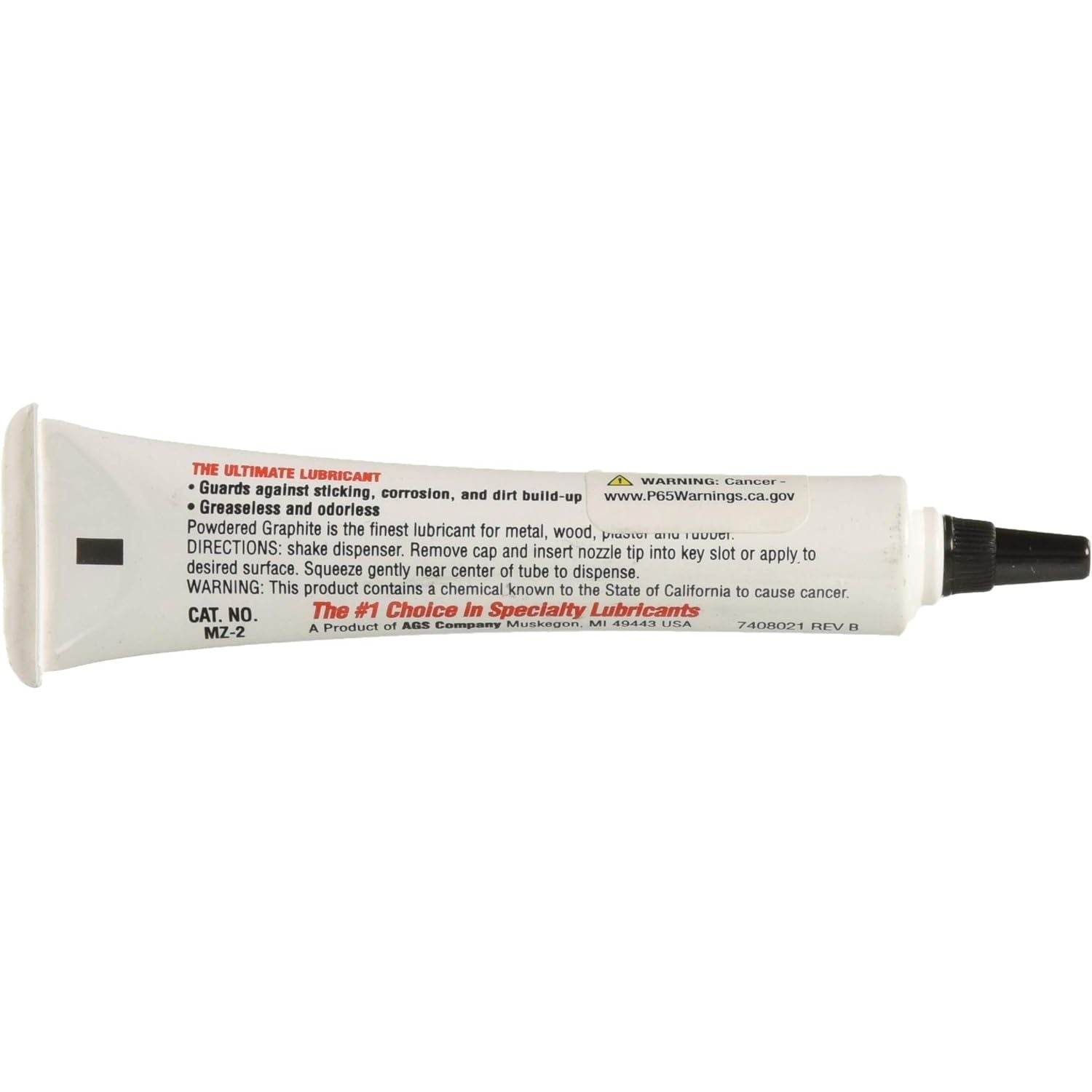 AGS MZ-2 Extra Fine Graphite Dry Lubricant 6g. - My Store