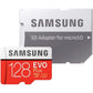 Samsung Evo Plus Class 10 UHS-I microSDXC U3 with Adapter (128GB MB-MC128GA/APC)