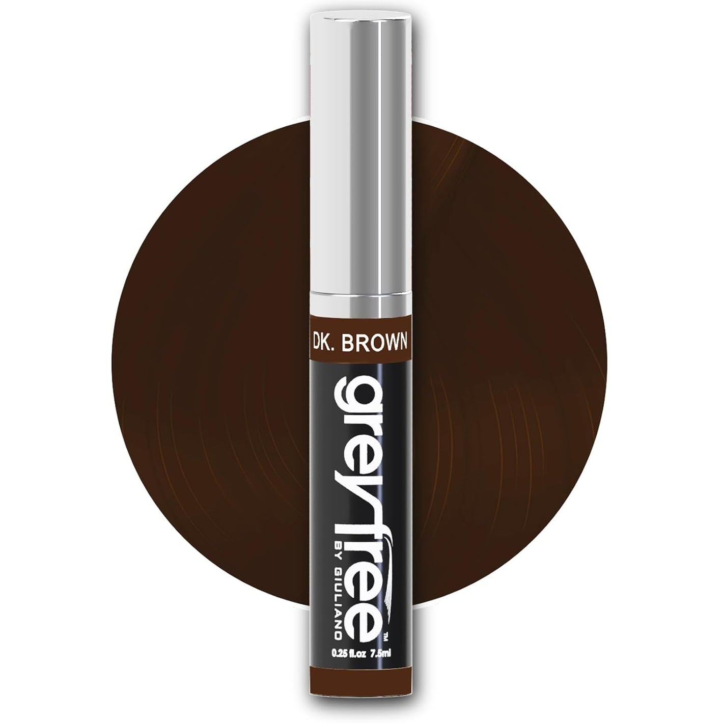 Root Touch-Up Hair Mascara Temporary Gray Roots Concealer (DARK BROWN)