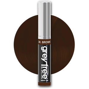Root Touch-Up Hair Mascara Temporary Gray Roots Concealer (DARK BROWN)