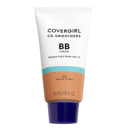 COVERGIRL Smoothers Lightweight BB Cream, Fair to Light 805, 1.35 oz (Packaging May Vary) Lightweight Hydrating 10-In-1 Skin Enhancer with SPF 21 UV Protection