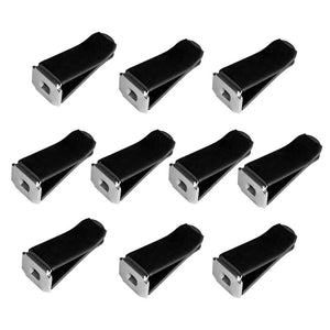 10 Pieces Square Head Car Air Vent Clip Car Vent Clip Auto Air Conditioner Car Outlet Clips, Black Clip - My Store