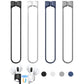 Buy now 5 Pack Ultra Strong Magnetic AirPods Pro Straps, Anti-Lost Neck Cord for AirPods Pro 3 2025,AirPods 4th, AirPods Pro 2nd/1st, AirPod 3rd, AirPod 2nd/1st - 5 Pcs Silicone Sports Lanyard and 2 Ear Hook at indiglob india