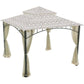 Garden Winds Replacement Canopy for Target Madaga Gazebo, Beige