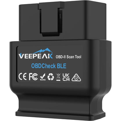 Veepeak OBDCheck BLE Bluetooth OBD II Scanner Car Check Engine Light Code Reader Diagnostic Scan Tool for iOS & Android