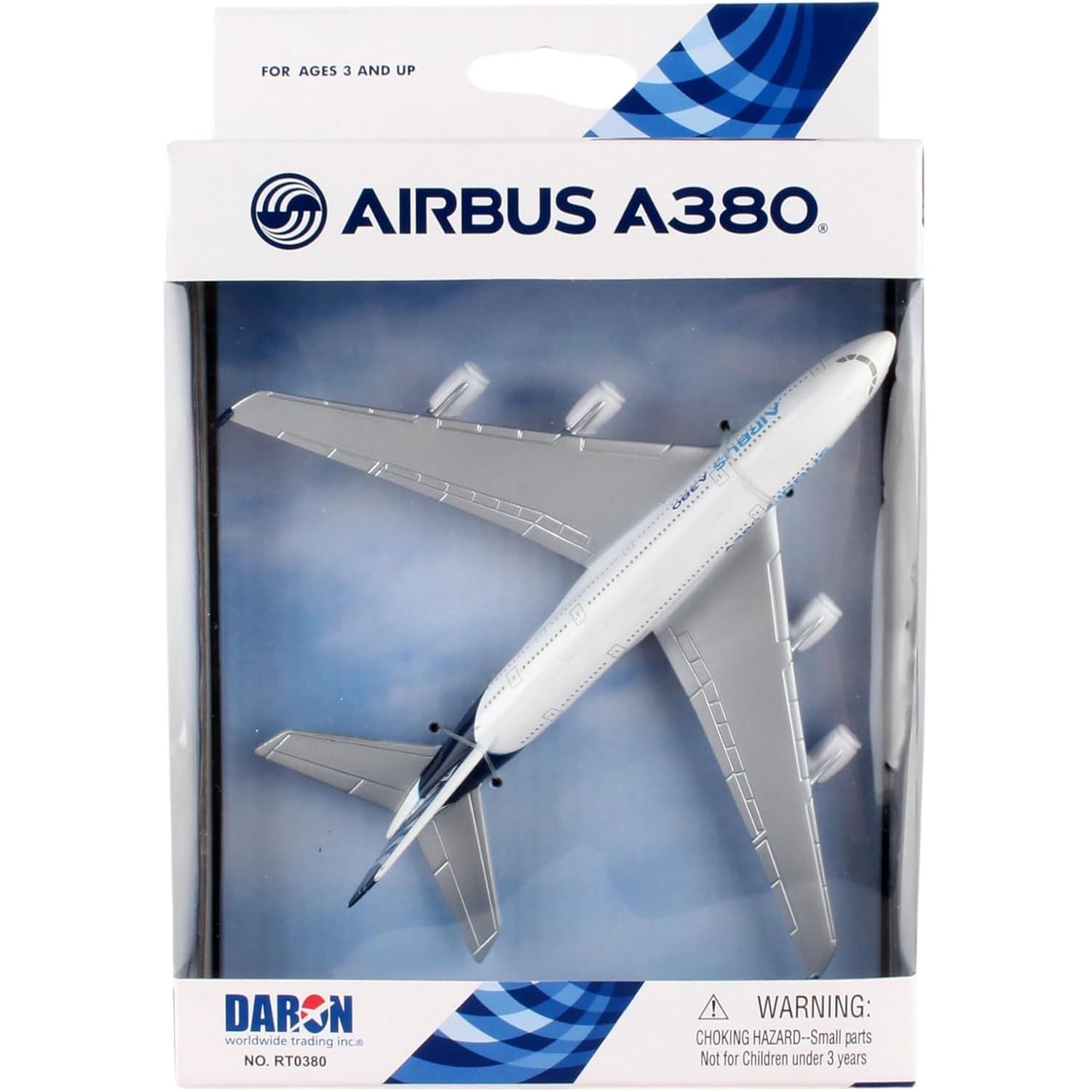 Buy now Daron Airbus Single Plane A380 White at indiglob india