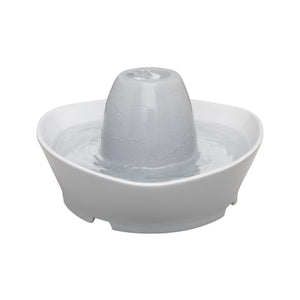 Buy now PetSafe Ceramic Pet Fountain ƒ?? for Cats and Small Dogs ƒ?? 60 Oz Water Capacity ƒ?? Whisper-Quiet Water Flow ƒ?? Great for Shy or Timid Pets ƒ?? Fresh, Filtered Water at indiglob india