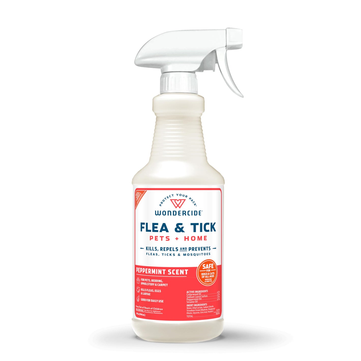 Buy now Wondercide - Flea, Tick & Mosquito Spray for Dogs, Cats, and Home - Control, Prevention, Treatment - with Natural Essential Oils - Pet and Family Safe - Peppermint 16 oz at indiglob india