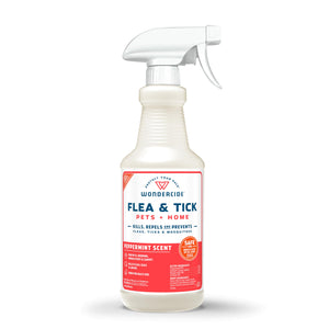 Buy now Wondercide - Flea, Tick & Mosquito Spray for Dogs, Cats, and Home - Control, Prevention, Treatment - with Natural Essential Oils - Pet and Family Safe - Peppermint 16 oz at indiglob india