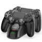 Buy now for P4 Controller Charger Dock Station, 1.8 Hrs Fast Charging for P4 Charging Station, Charging Station with LED Indicator Charge Chip, Dual USB PS4 Charger Dock for PS4/PS4 Slim/PS4 Pro Charge Default at indiglob india