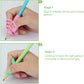 Colovis Pencil Silicone Grips for Kids Handwriting, 3 Type, Suitable for Children, Students, Toddler, and Special Needs