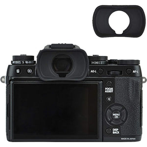 JJC Eyecup Finder Eyepiece EF-XT L Replacement for Fujifilm X-T4 X-T3 X-T2 X-T1 XT4 XT3 XT2 XT1 X-H1 XH1 GFX100 GFX 50S Camera Viewfinder Eyeshade, Replaces Fuji Eye Cup EF-XTS EF-XTM EF-XTL
