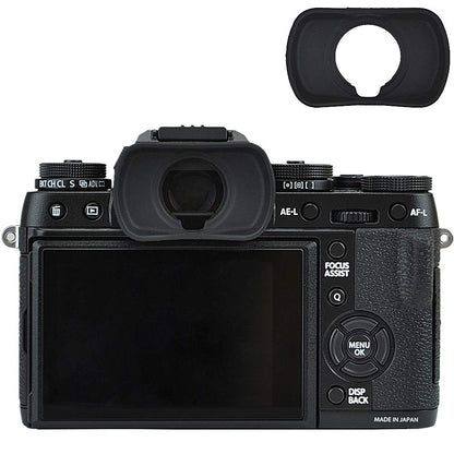Buy now JJC Eyecup Finder Eyepiece EF-XT L Replacement for Fujifilm X-T4 X-T3 X-T2 X-T1 XT4 XT3 XT2 XT1 X-H1 XH1 GFX100 GFX 50S Camera Viewfinder Eyeshade, Replaces Fuji Eye Cup EF-XTS EF-XTM EF-XTL at indiglob india