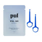 PUL Pack of 2 Reusable Clear Aligner Removal Tool — Compatible with Invisalign, Removable Braces, Retainers & Trays – Easy-to-Use Device Remover, Dental & Oral Hygiene Care Product – Blue