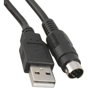 uxcell USB to RS422 PLC Programming Cable 2.5M/8.2ft USB-SC09-FX Cable for Mitsubishi MELSEC PLC Programming