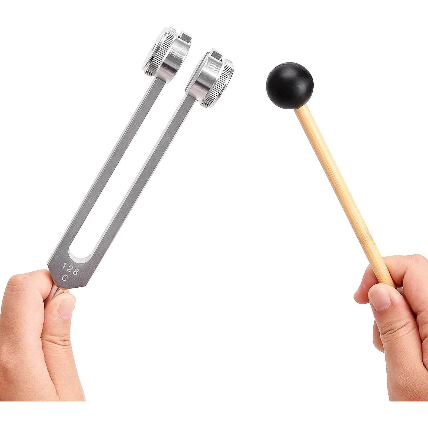 128 hz Tuning Fork Medical Weighted Biosonics Tuning Forks for Healing 128 hertz Diapason Medical Tuning Fork C128 F Sharp Tuning Fork 128HZ - My Store