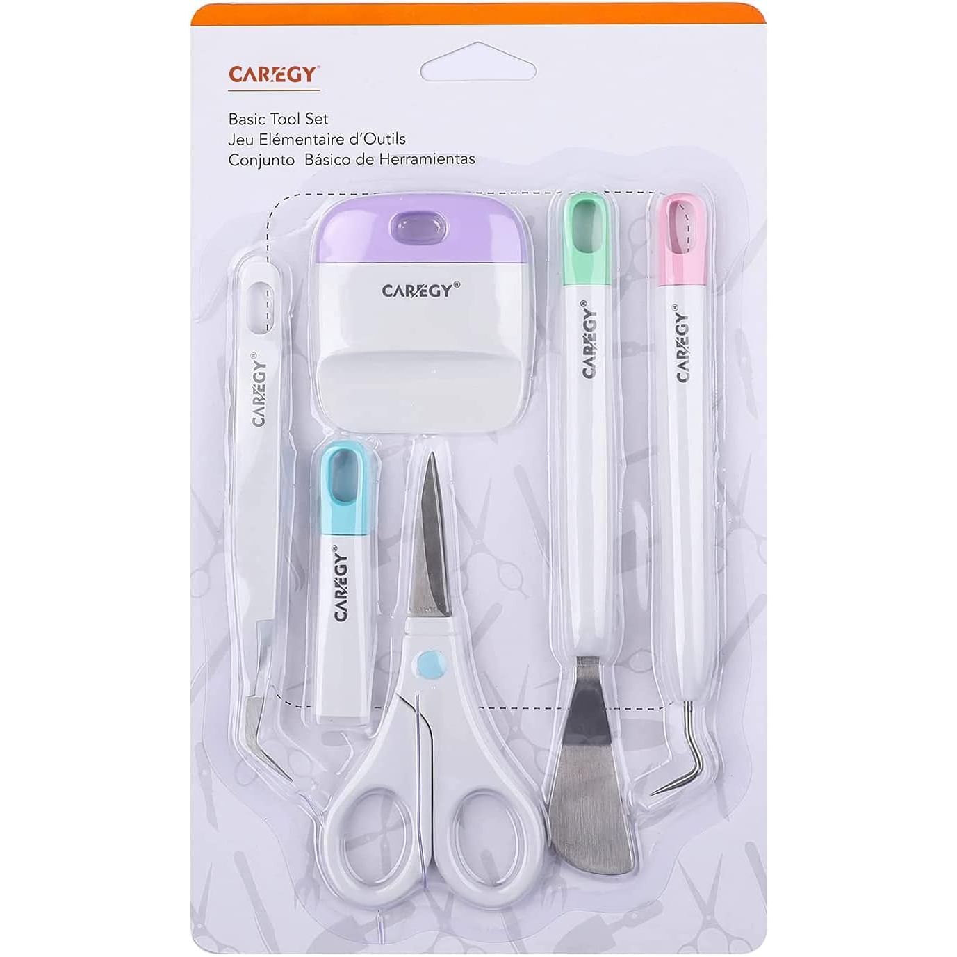 Buy now CAREGY Craft Vinyl Weeding Tools Set, Precision Craft Tools Kit, Weeding Kits for Cricut/Silhouette/Siser/Oracal 631/651/751 Vinyl at indiglob india