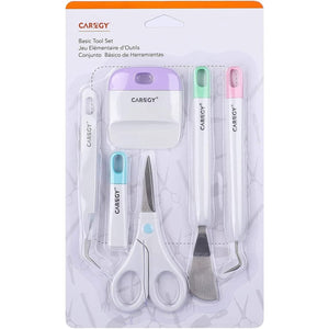 CAREGY Craft Vinyl Weeding Tools Set, Precision Craft Tools Kit, Weeding Kits for Cricut/Silhouette/Siser/Oracal 631/651/751 Vinyl