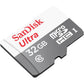 SanDisk Ultra SDSQUNS-032G-GN3MN 32GB 80MB/s UHS-I Class 10 microSDHC Card