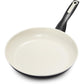 GreenPan Rio Healthy Ceramic Nonstick 10" Frying Pan Skillet, PFAS-Free, Dishwasher Safe, Black