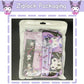 Cartoon Kawaii Set Including Bookmarks Pens Card Holders with Lanyard Sticky Note Ruler Stickers Button Badges Keychain