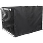 Dog Crate Cover 36 inch - Double Door, Dog Kennel Indoor, Waterproof Dog Kennel Cover with Air Vent Window, for Indoor/Outdoor Most Wire Dog Crate(Black)