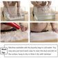 12’’ Small Faux Fur Sheepskin Cushion Soft Plush Area Rug, White Photo Background for Small Product Desktop Photography, Jewelry, Watches, Cosmetics, Ornament, Nail Art, Display and Decor (Square) - My Store
