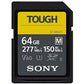 Sony TOUGH-M series SDXC UHS-II Card 128GB, V60, CL10, U3, Max R277MB/S, W150MB/S (SF-M128T/T1)