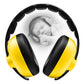 Baby Ear Protection Noise Cancelling Headphones for Babies for 3 Months to 3 Years (Blue)