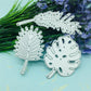 Tropical Leaves Cutting Dies,Tropical Leaves Die Cuts,DIY Scrapbooking Artist Metal Cutting Dies Stencils Scrapbooking Craft Die Cuts Card Making Paper Art DIY Emboss 97x93mm