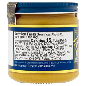 Buy now Better Than Bouillon Reduced Sodium Roasted Chicken Base, Made with Seasoned Roasted Chicken & Less Sodium, 38 Servings Per Jar 8 Ounce (Pack of 2) at indiglob india